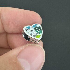 Pandora Virginia Lovers Heart Charm S 925 Jewelry